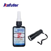 【cw】 Kafute K-303 50ml Shadowless Glue Adhesive Plastic Glass Metal Rubber Flashlight UV Curing Transparent