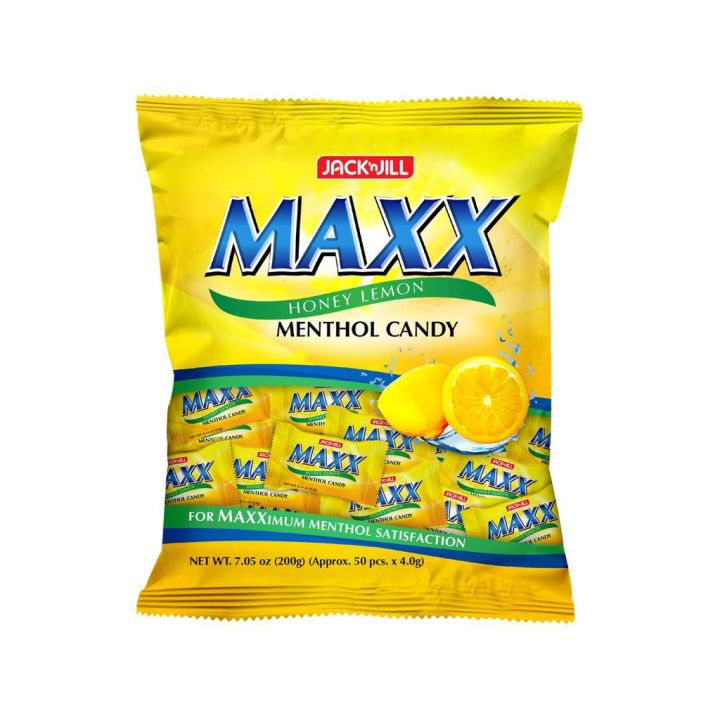 Maxx Honey Lemon Menthol Candy 50pcs | Lazada PH