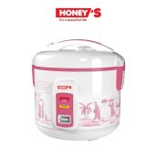 [CHÍNH HÃNG] Nồi cơm điện Honey s HO-702M18 -1.8L, chip cảm biến giúp cơm ngon, giữ ấm cơm đến 12h, đa dạng món ăn, tiết kiệm điện (kèm xửng hấp)