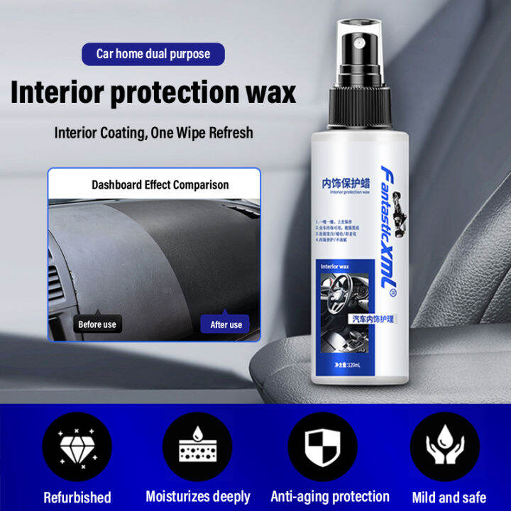 Car Interior Detailer Car Interior Protectant Polish Wax Dashboard