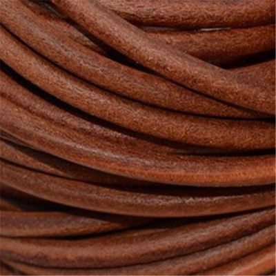 2m/lot 4mm 5mm 6mm 8mm Round Natural Genuine Cow Leather Cord Bracelet Necklace Findings Leather Rope String Diy Jewelry Making