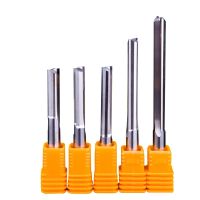 【LZ】 1pcs 6mm 8mm Two Flutes Straight Router Bits for Wood CNC Straight Engraving Cutters Carbide Endmills Tools Milling Cutter