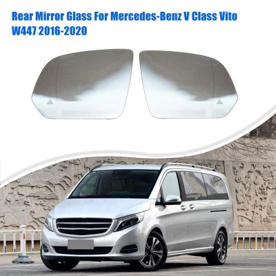 Auto Heated Rear Mirror Glass for Mercedes-Benz V Class Vito W447 2016-2020 Left
