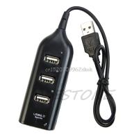 [HOT HAIXWLXKWW 589] ความเร็วสูง4พอร์ต USB 2.0 HUB Splitter การขยายตัวสก์ท็อปแล็ปท็อปอะแดปเตอร์