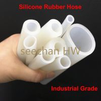 1Meter Industrial Grade High Temp Resistant Silicone Rubber Hose Capillary Pipe Tube Inner Dia 1-40mm