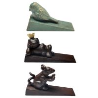 【LZ】▥  Cast Iron Animal Shaped Door Stop Retro Decor Door Stopper Wedge Safety Guard Dropship