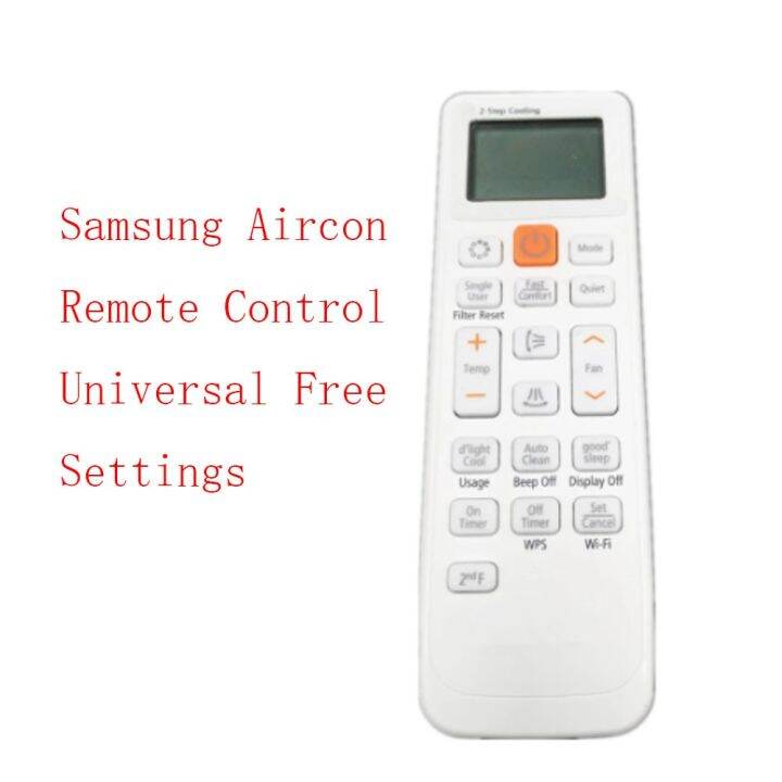Samsung Aircon Remote Control Universal Free Settings Lazada PH