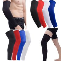 【hot】！ Protection Basketball Brace Elastic Knee Volleyball Jogging Support Compression Arm Guard Sleeve