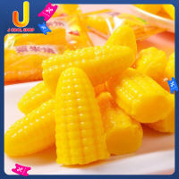 ขนมข้าวโพดหนึบหนับเคลือบน้ำผึ้ง Chewy Corn Snacks ขนมข้าวโพดหนึบหนับ หวาน นุ่ม กลิ่นหอมจากข้าวโพดแท้ๆ -ตัวขนมมีความหวานเคลือบจาก น้ำผึ้ง