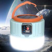 300W Solar LED Light Outdoor Waterproof Camping Portable Lantern Flashlights Tent-Lamp USB-Charging Night Lights New Hot Sale