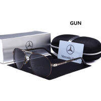 แว่นกันแดดโพลาไรซ์ Mercedes Benz Luxury  Anti-UV  สำหรับผู้ชาย