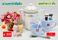 แถม ช้อนกาแฟสแตนเลส 2 ชิ้น เมื่อซื้อชุดเหยือกน้ำ แก้วน้ำซุปเปอร์แวร์ 5 ชิ้น ตรานกเพนกวิน ใส่น้ำร้อน น้ำเย็นได้ทุกชิ้น