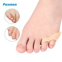 ☽ Pexmen 2Pcs Gel Bunion Corrector Pads Pain Relief Toe Straightener Separator Cushion Toes Protector Spacer Foot Care Tool