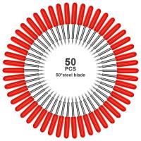 50PCS Replacement Cutting Blades For Cricut Explore Air 2 /Air 3/Maker Expression 45 Degree Standard Fine Point Blades