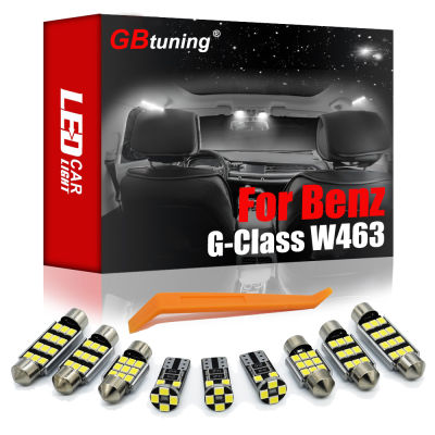 GBtuning Canbus LED Interior Light Kit 13PCS For Benz G Class W463 G500 G550 G350 G63 AMG G65 (2012-2016) Vehicle Bulb