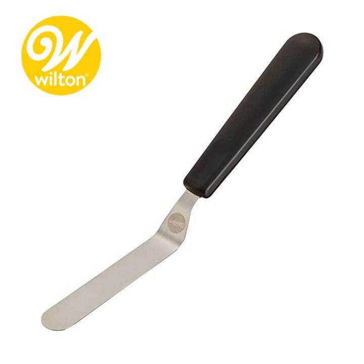 Wilton Angled Icing Spatula with Black Handle, 9Inch Lazada PH