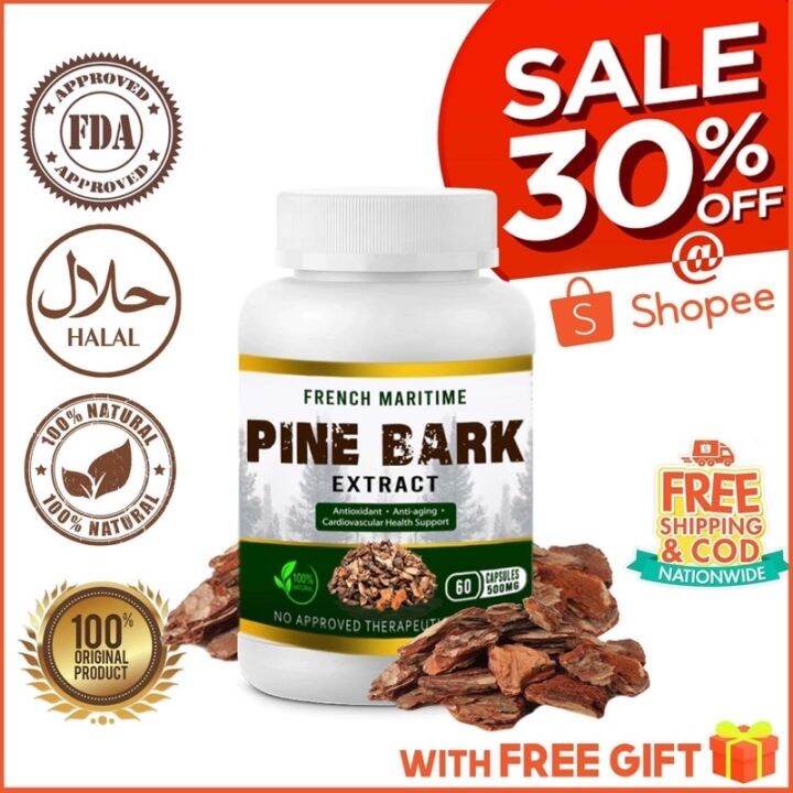 EXTR 500 Pine Bark Extract 500mg 60capsules Lazada PH