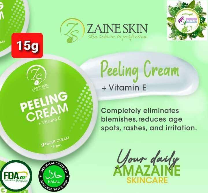 ZAINE 15G PEELING CREAM WITH VITAMIN E. Lazada PH