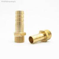 ✵ 8mm 10mm 12mm 13mm 16mm OD Hose Barb x M14 M16 M20 Metric Male Thread Brass Pipe Fitting Coupler Connector Adapter Splicer