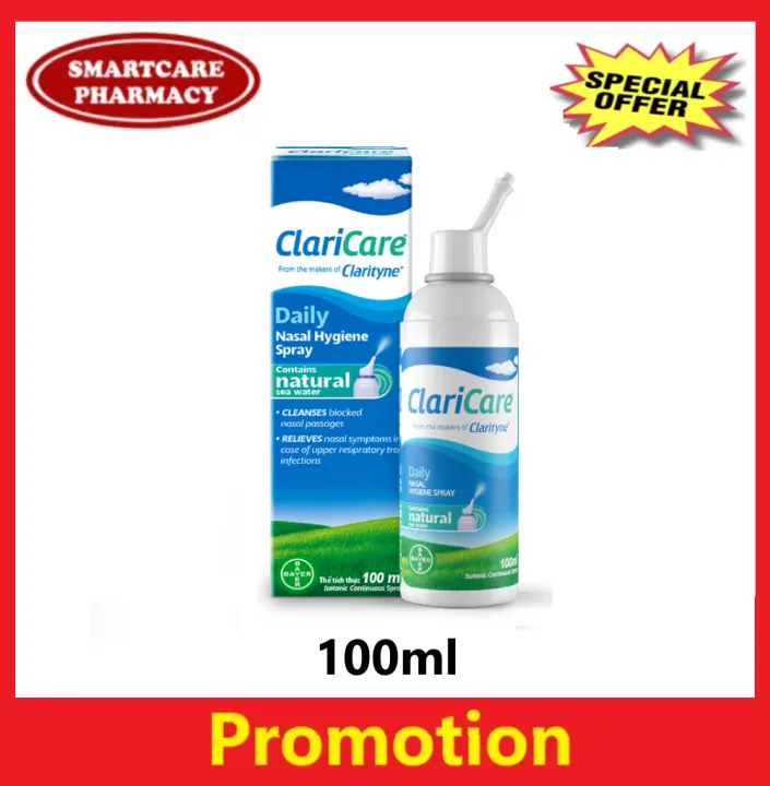 ClariCare Daily Nasal Hygiene Spray 100ml | Lazada