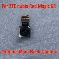 Asli Bekerja Besar Backview Belakang Kamera Belakang untuk ZTE Nubia 6R วิเศษสีแดง NX666J 64MP Kamera Utefon Penggantian Kabel Flex