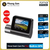Camera hành trình 70mai Dash Cam Pro Plus 70mai A500 Quốc tế Tích hợp sẵn
