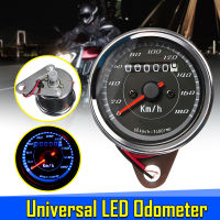 ไฟ LED อเนกประสงค์สำหรับรถจักรยานยนต์ Light เครื่องวัดระยะทาง + Speedometer เกจวัดคู่เมตร km/h ใหม่