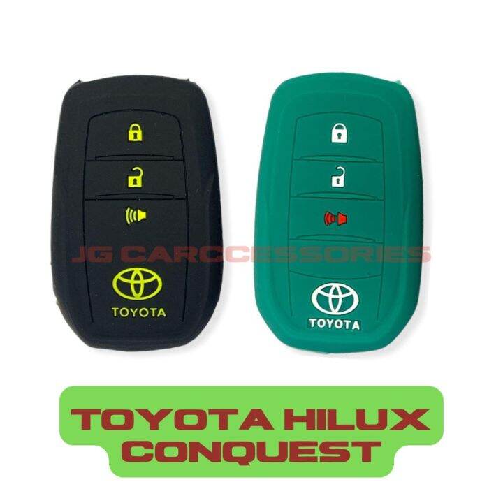 TOYOTA HILUX CONQUEST Silicone Car Remote Key Cover Lazada PH
