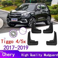 บังโคลนสำหรับ Chery Tiggo4 Tiggo 4 5X 2019 2018 2017แผ่นกันโคลนล้อรถยนต์บังโคลนบังโคลนด้านหลังด้านหน้า