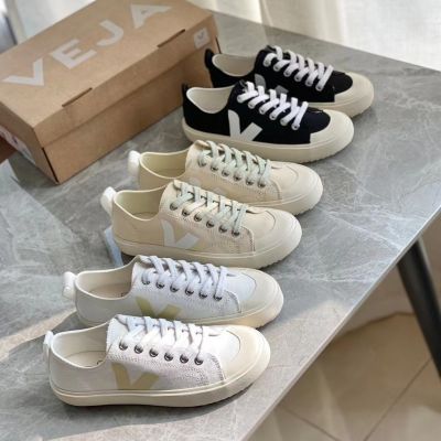 2023 new Vej Latest Nova Series Three Colors Low Top Canvas Lace-up Casual Sneakers
