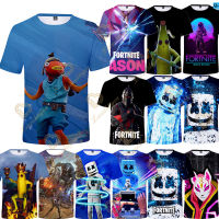 Fortnite ใหม่3D พิมพ์เสื้อยืดผู้ชายผู้หญิง Tshirt Fortnites สไตล์เกมรูปแบบ T เสื้อเด็กวันเกิดของขวัญ