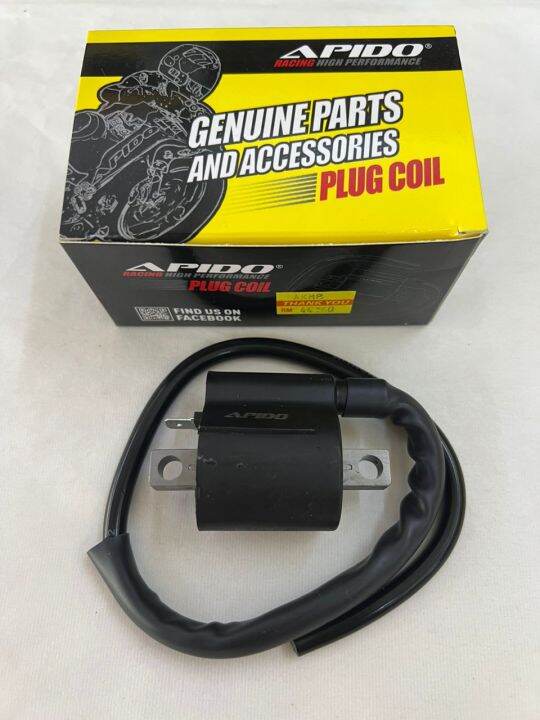 YAMAHA SRL110, LAGENDA 110 PLUG COIL / IGNITION COIL (APIDO) Lazada
