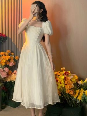 【HOT】□❁ French Elegent Prom Female Fashion A Vestidos