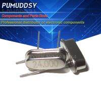 10PCS 24.000M 24.000Mhz 24 Mhz igMopnrq Quartz Crystal Resonator Passive Oscillator HC 49S New HC-49S WATTY Electronics