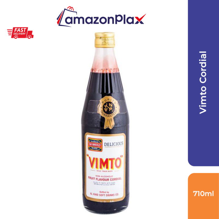 Vimto Fruit Flavour Cordial Non Alcoholic Glass Bottle 710 ML Lazada