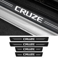 สติ๊กเกอร์คาร์บอนไฟเบอร์ลายรถ Chevrolet Cruze,สติ๊กเกอร์ติดขอบประตูชายบันไดกันรอยขีดข่วนจำนวน4ชิ้น