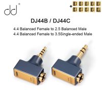 Dd ddHiFi ใหม่ อะแดปเตอร์หูฟัง DJ44C DJ44B Mark II ตัวเมีย 4.4 มม. เป็น 2.5 มม. 3.5 มม. ตัวผู้ สําหรับเครื่องเล่นเพลง HiFi MP3 DAP DAC