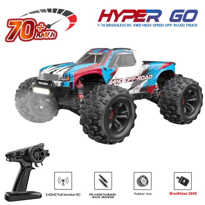 MJX Hyper Go 16208 RC Car,MJX 16208 1/16 RC Racing Truck.Brushless RC Drift  car Toys.