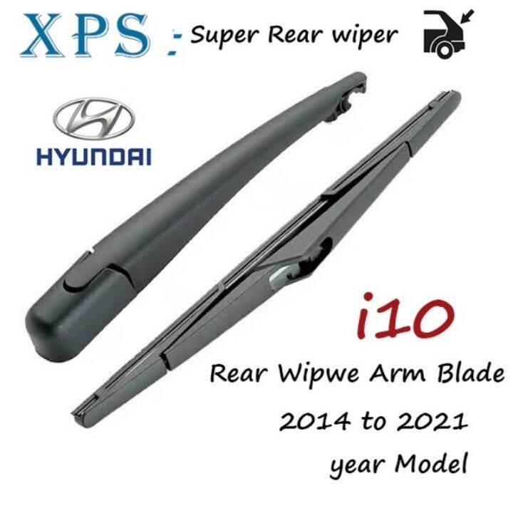 xps(Original) Hyundai Grand i10 Rear Wiper (Arm/Blade) Set for 2014 to