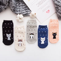 5 Pair Woman Socks Set Shiba 4 Dogs Woman Socks Pack Cotton Cartoon Funny Socks Short Harajuku Kawaii Soxpsons 1 LOT Sock Sox