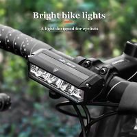 【LZ】▪▦▪  Luzes de bicicleta recarregáveis lanterna ciclismo ao ar livre acessórios de bicicleta scooter elétrico 3 LEDs 1800LM 2000mAh