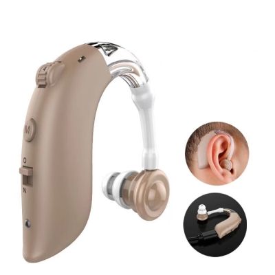 ZZOOI RechargeableMini Deafness Hearing Aid Listen Sound Amplifier Wireless Ear Aids for Elderly Moderate to Severe Loss Drop Shipping