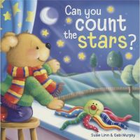 Can you count the stars can you count the stars bedtime story rhyme picture book fits the details of childrens life childrens Enlightenment reading parent-child early childhood education 3-6 years old English original imported books