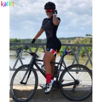 [COD] Kafitt Wome 39;s Fashion Triathlon Skinsuit Cycling Jersey Sets Maillot Ropa Ciclismo Clothing Shirts Go Jumpsuit