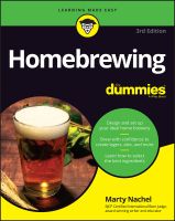 หนังสืออังกฤษใหม่ Homebrewing for Dummies, 3rd Edition [Paperback]