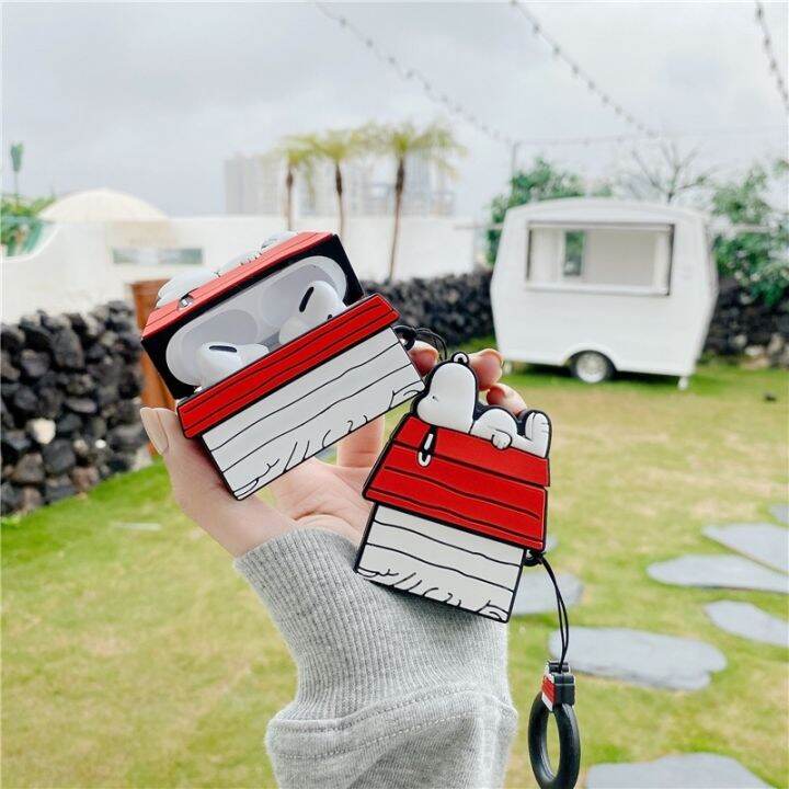 เคสซิลิโคนนิ่ม-ลายการ์ตูนสุนัขน่ารัก-กันกระแทก-สําหรับ-airpods-1-2-3-gen-2nd-3rd