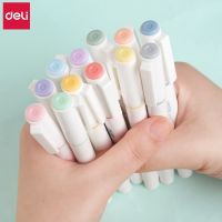 6 Pcs Highlighter Pen Set Fluorescent Markers for Marking Journal Writing Tools School Supplies