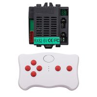 （Free shipping）┅✒ WEELYE RX82 6V FCC CE 2.4G Bluetooth Remote Control and Receiver for Children Electric Car Replacement Parts