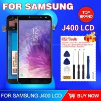 หน้าจอ J400 OLED แบบขายดีเหมาะสำหรับ Samsung Galaxy J4 2018หน้าจอสัมผัส Lcd ประกอบแก้วดิจิตัล J4 Gratis Ongkir หน้าจอ J400F