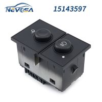 NEVOSA 15143597 Car Headlight Fog Lamp Light Control Switch Knob For Chevrolet Avalanche Silverado Suburban Cadillac GMC Sierra